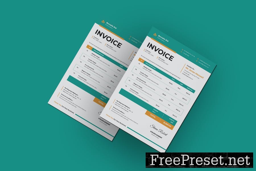 Minimal Business Invoice KBGCQ6B