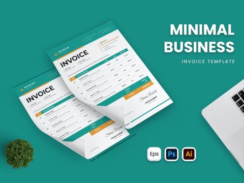 Minimal Business Invoice KBGCQ6B