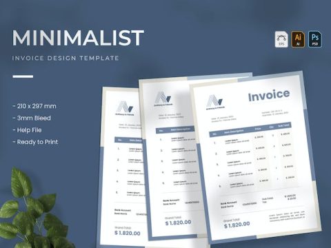 Minimalist - Invoice