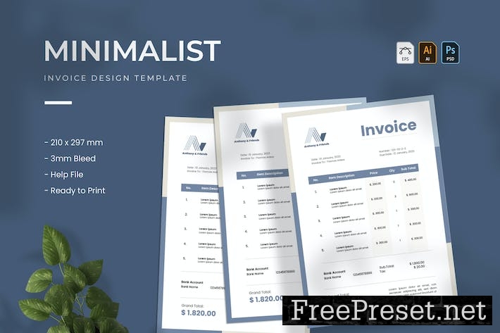 Minimalist - Invoice