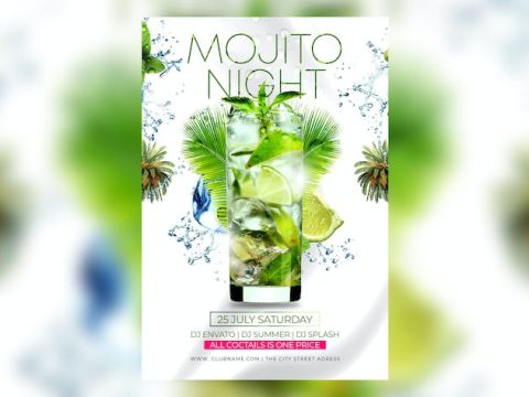 Mojito Night Flyer KGDAQJK