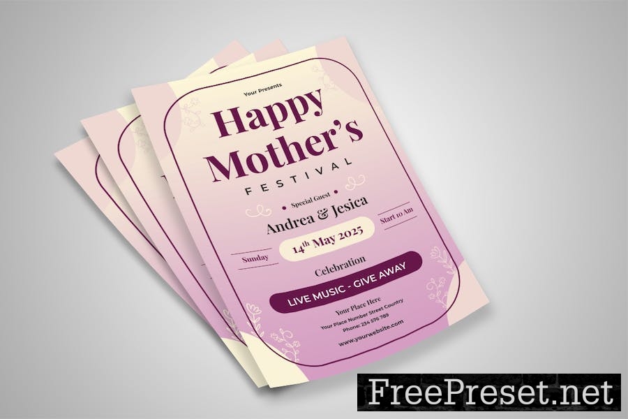 Mother's Day Flyer B4ESREY