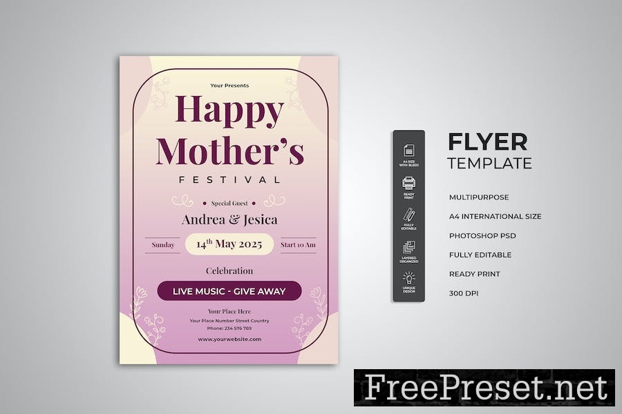 Mother's Day Flyer B4ESREY