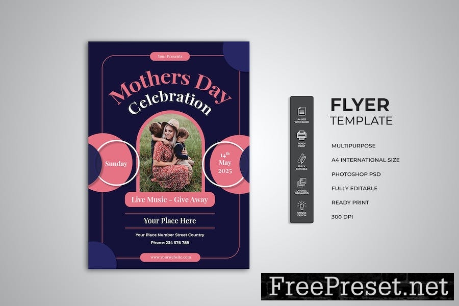 Mother's Day Flyer Z5W6PN8