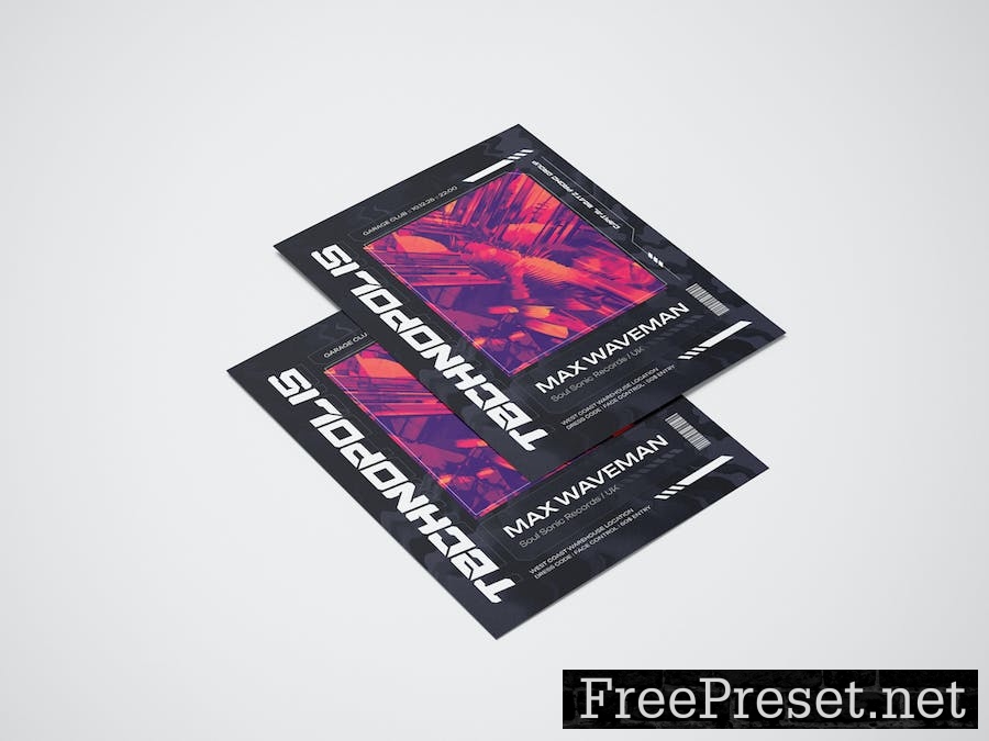 Music Event Flyer / Poster Template YHKQGBM