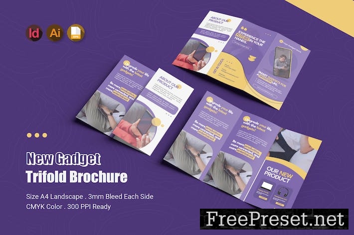 New Gadget Trifold Brochure RNRP4A7