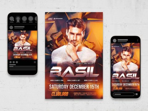 Nightclub Flyer Template PU8KJUY