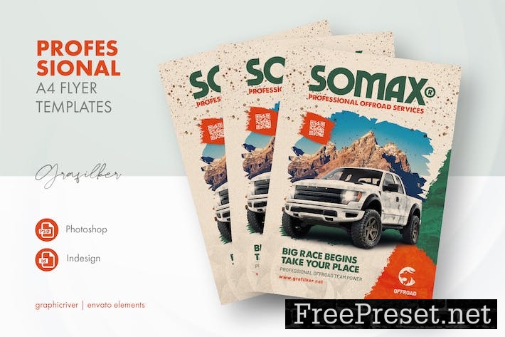 Off Road Flyer Templates