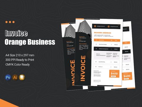 Orange Business Invoice K9K6N3C