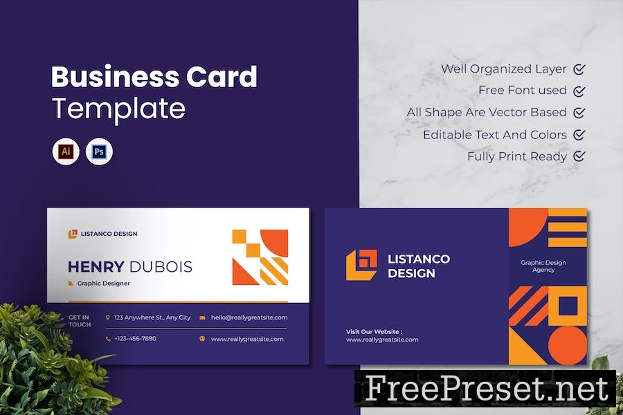 Personal Card Business Card YATEDW8