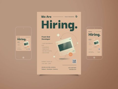 Programmer Hiring Flyer Set LM4QHQW