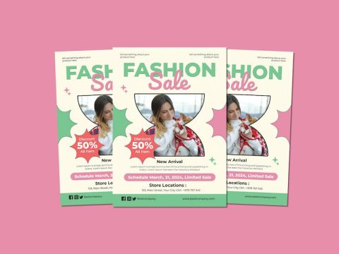Promotions Fashion Sale Flyers C8MUR3Y