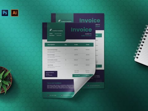 Purplay - Invoice Template HWKBVWS