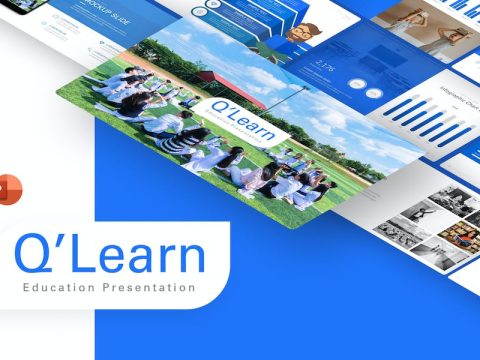 Q'learn Education Presentation Template 9S446K9