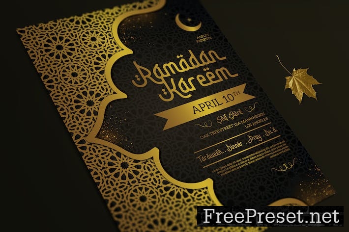 Ramadan Flyer 4Y9BSG8