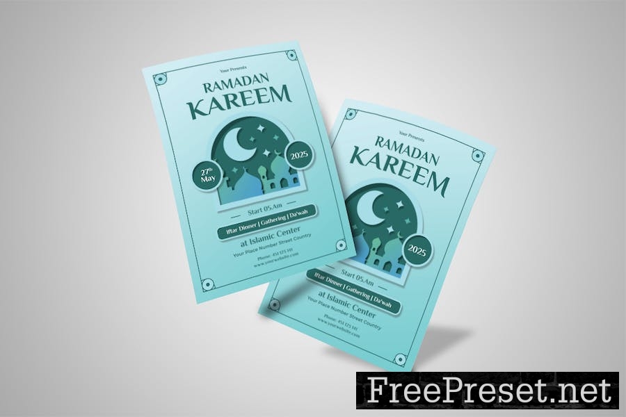 Ramadan Flyer PQJ6UJE