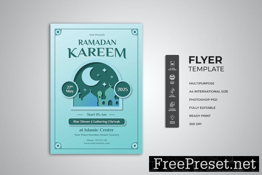 Ramadan Flyer PQJ6UJE