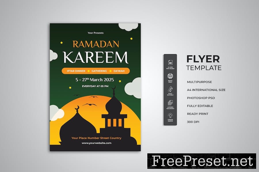 Ramadan Flyer TDP5JSS