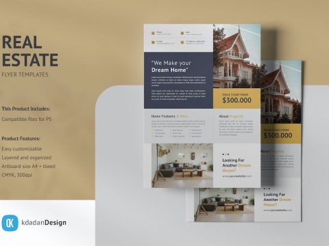 Real Estate Flyer 5A57JEQ