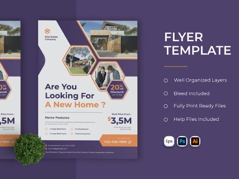 Real Estate Flyer SDBYEQQ