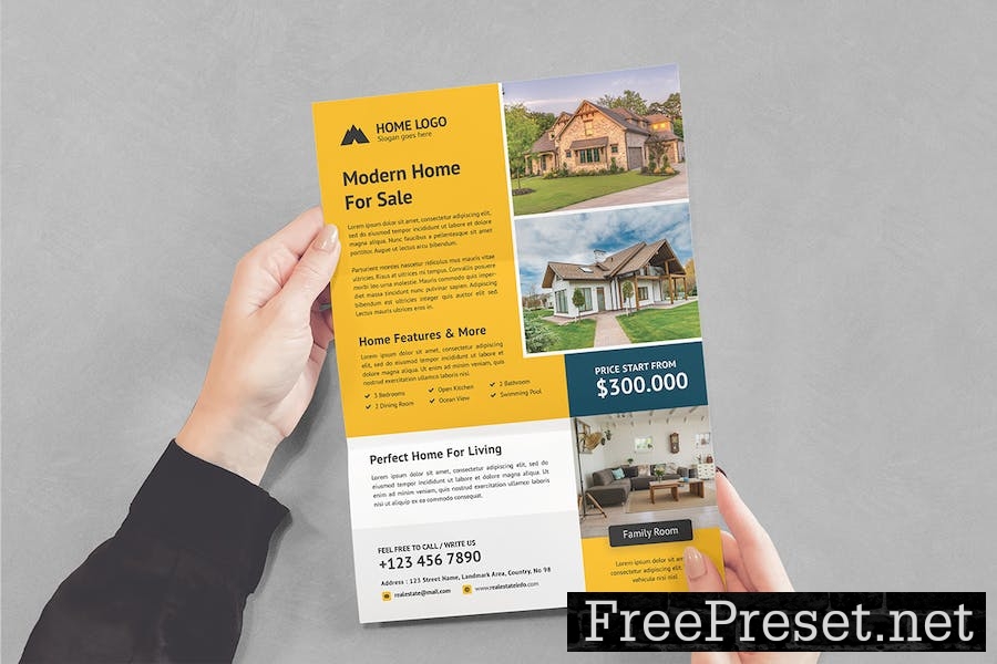 Real Estate Flyers A85PMDW