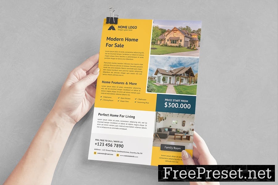 Real Estate Flyers A85PMDW