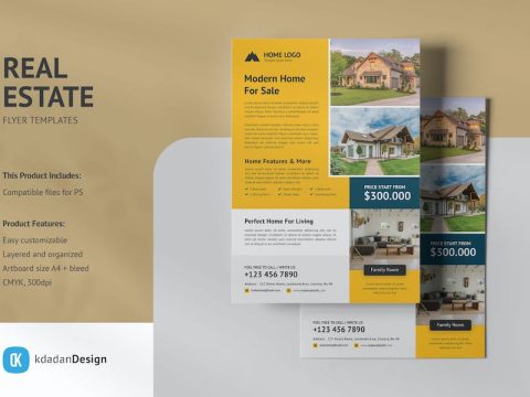 Real Estate Flyers A85PMDW