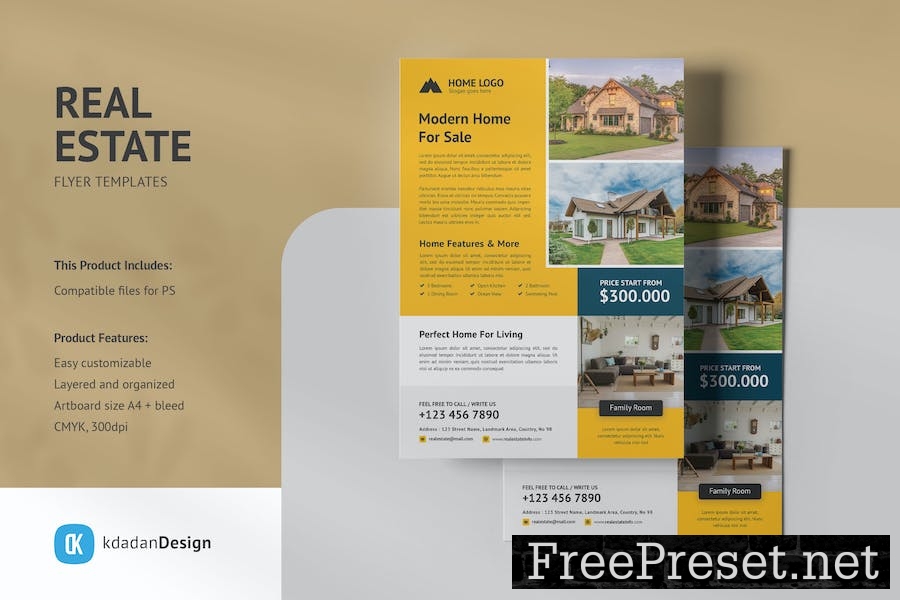 Real Estate Flyers A85PMDW