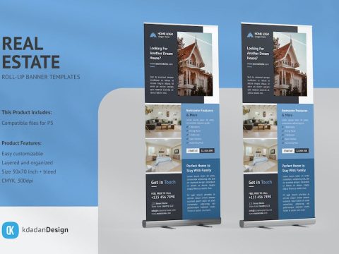 Real Estate Roll up Banner