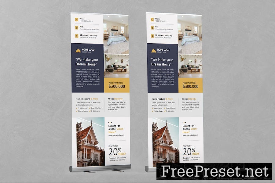 Real Estate Roll up Banner 3ZKELAW