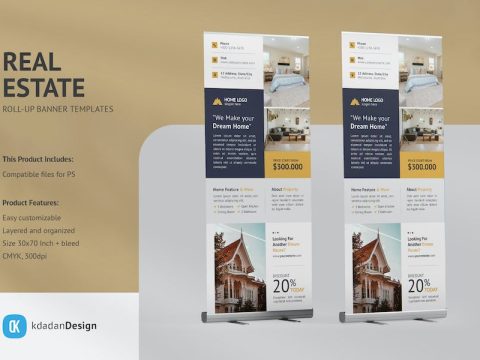 Real Estate Roll up Banner 3ZKELAW