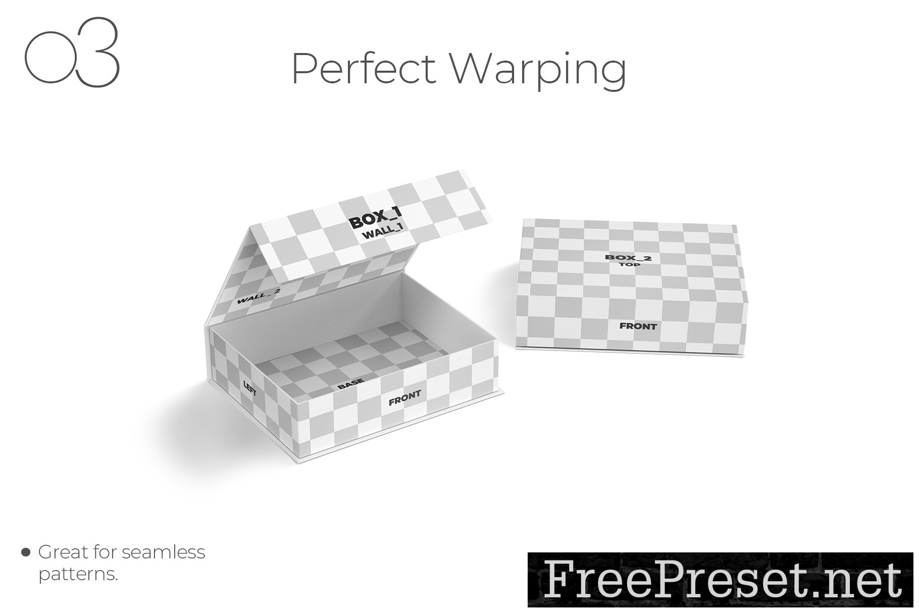 Rectangular Magnetic Gift Box Mockup 12731605