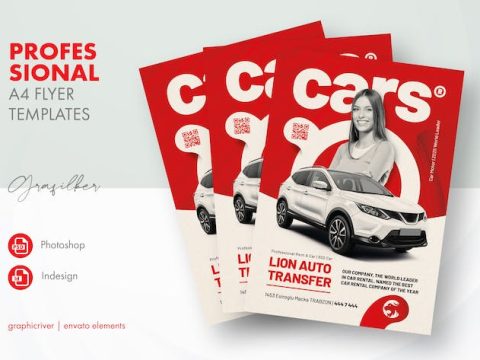 Rent A Car Flyer Templates HDRY2H9