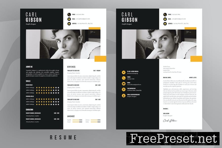 Resume Template 6ZDT4CK