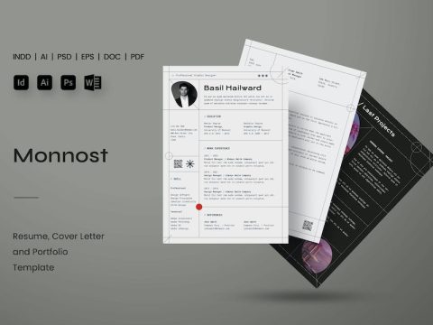 Resume Template | Monnost 4225YDA