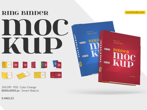 Ring Binder Mockup Set 13441280