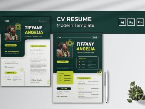 Senior UI UX CV Resume ZMSAVKX