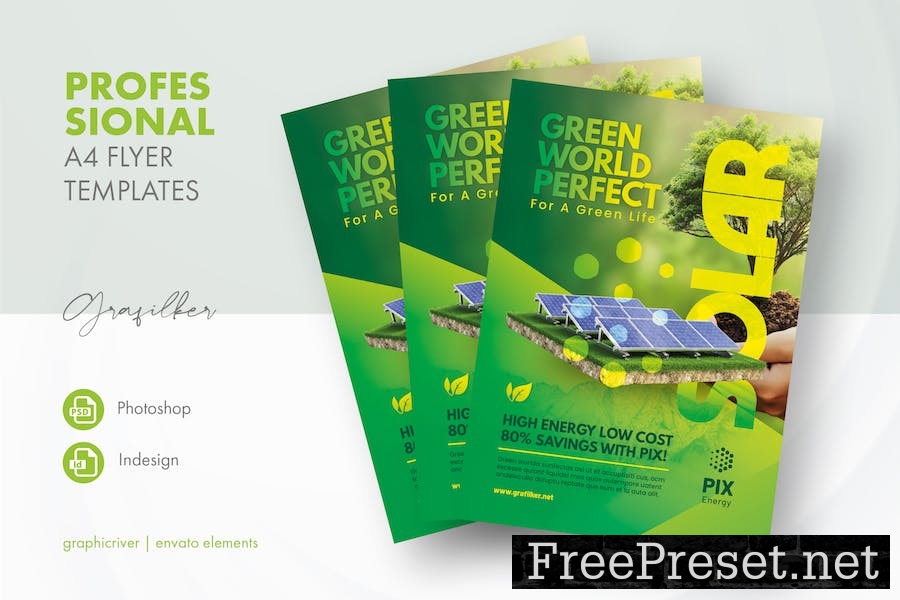 Solar Energy Flyer Templates 5P56PRA