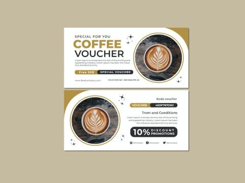 Special For You Coffee Voucher 2LCAJMG