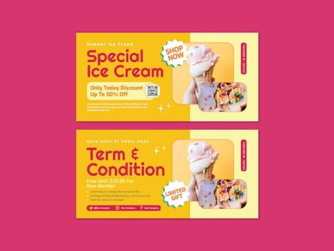 Special Ice cream voucher 7Q7S7MC