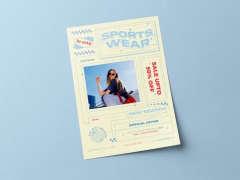 Sportwear Sale Flyer 46AA8RM