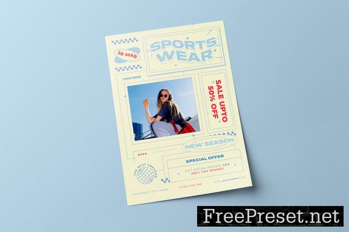 Sportwear Sale Flyer 46AA8RM