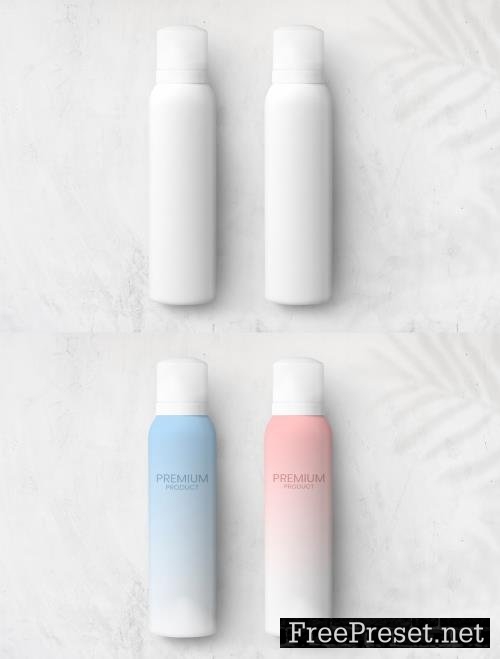 Spray Bottles Mockups for Branding 437288652