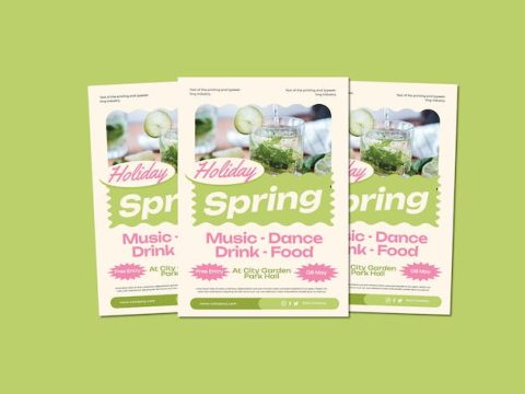 Spring Holiday Flyers