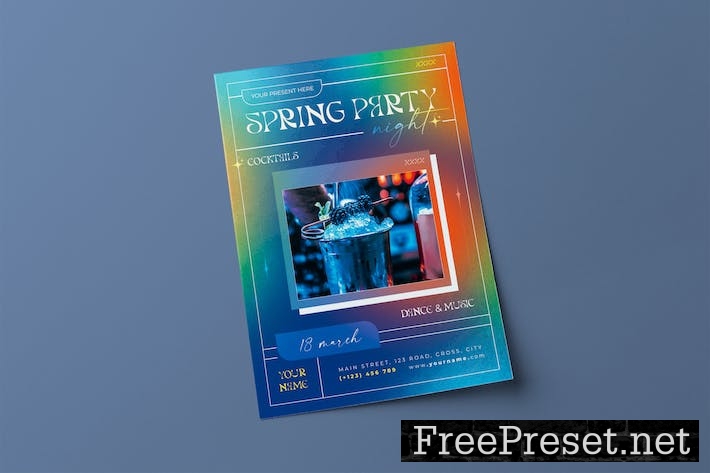 Spring Party Flyer