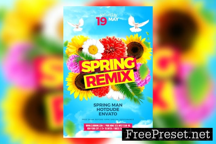 Spring Remix Flyer CYVDAKR