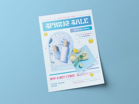 Spring Sale Flyer UWLJBNK