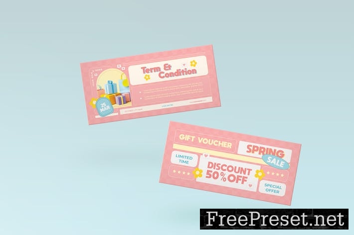 Spring Sale Voucher SC6973N