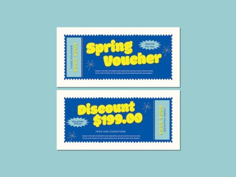 Spring Voucher Discount THCN4WC