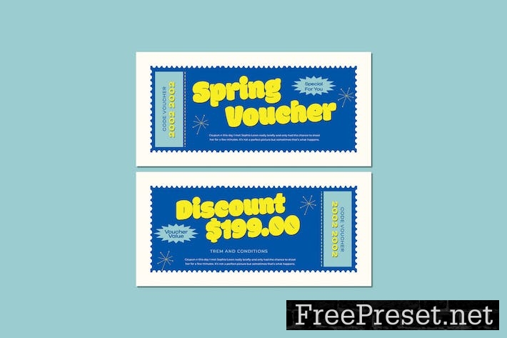 Spring Voucher Discount THCN4WC